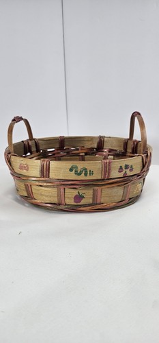 Cesto mercato vintage tessuto - cesto,