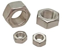 DADI PASSO FINE IN ACCIAIO INOX 8X1 10X1 10X1,25 12X1,25 12X1,5 14X1,5 16X1,5