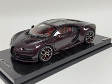 1/18 MR Collezione Bugatti Chiron Sky View Rosso Carbonio Nero Base Carbonio BUG08E