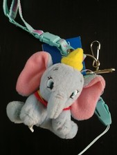 Disney Dumbo Strap Holder Laccetto collo e cellulare con peluche plush Nakajima
