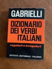 Gabrielli dizionario dei verbi - gabrielli,