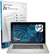Bruni 2x Proteggi Schermo per Asus Transformer Book TX300 Pellicola Protettiva