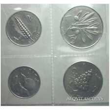 Repubblica - 1, 2, 5 e 10 Lire 1949 con Legenda Capovolta - Serie Completa