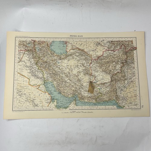 Stampa carta geografica persia - stampa,