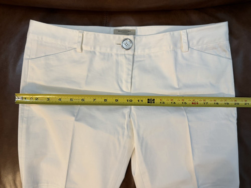 Bermuda burberry bianco - bermuda,