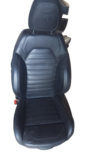 Tappezzeria pelle nera alfa - pelle,