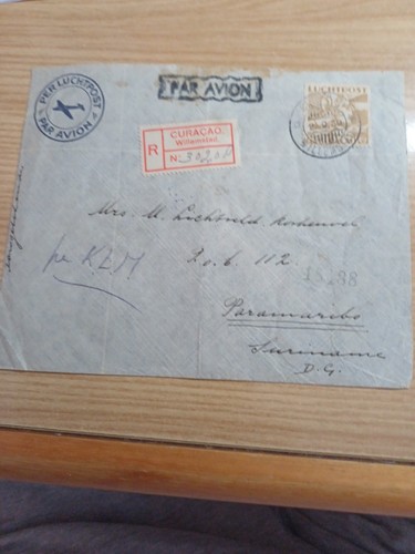 Curacao 1930 buste air - 1930,