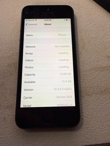 Apple iphone 16 gb - -, verizon