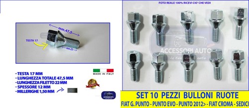 Bulloni ruote viti per - bulloni,