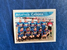 MERLIN CALCIO 99 SQUADRA ATLETICO CATANIA 594  VELINA ORIGINALE   ***