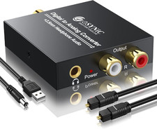 192Khz DAC Convertitore Ottico