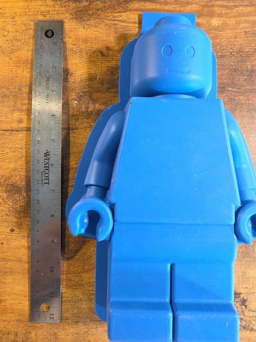 Lego blu minifigure silicone - blu,