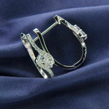 Orecchini a cerchio Huggie in