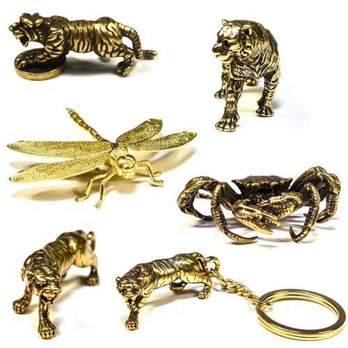 Ottone figurina dorato rame - ottone,
