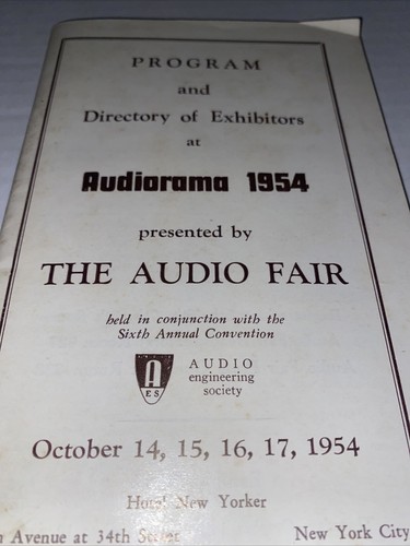 Audiorama vintage 1954 - , di