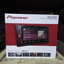 Pioneer AVH-221EX Lettore CD DVD Bluetooth iPhone Android USB MP3 Aux 6-Ch 6,2"