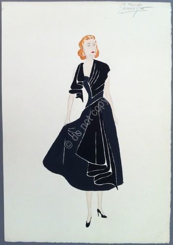 Figurino moda firmato - figurino,