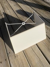 Applique paralume rettangolare