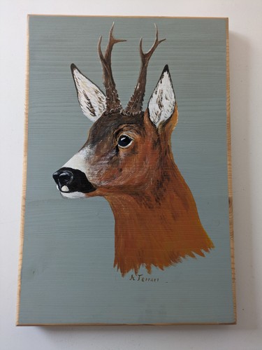 Quadro dipinto mano su - a,