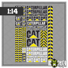 Set adesivi caterpillar - set,