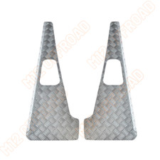 Land Rover Defender 90/110 Ala Protezione Top 2mm Piastra Scacchi Naturale 