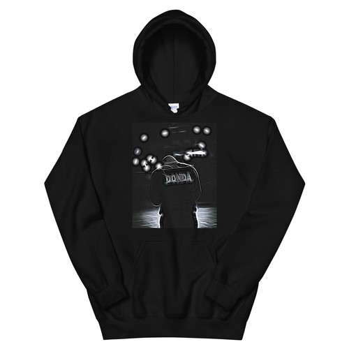 Felpa con cappuccio kanye west - cappuccio,