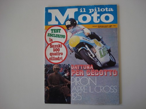 Pilota moto 1976 test - pilota,