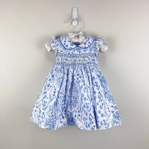 Abito anavini floreale blu - abito,