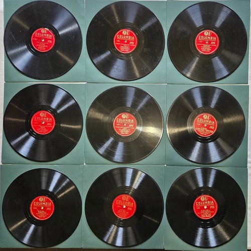 Nine rpm records - rpm, lot