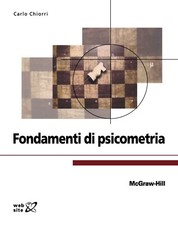 FONDAMENTI DI PSICOMETRIA C.CHIORRI MCGRAW HILL 9788838665561