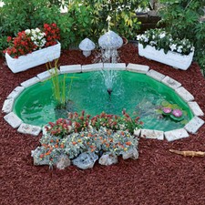 Laghetto termoformato da giardino modello Nemi