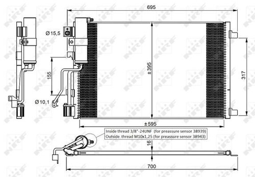 Nrf 35974 condensatore - nrf,