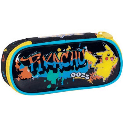 Astuccio ovale pokémon - astuccio, sing
