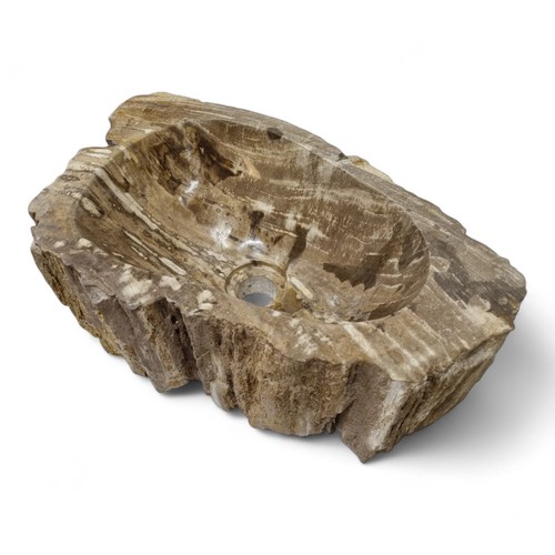 Lavandino pietrificato legno - pietrificato,