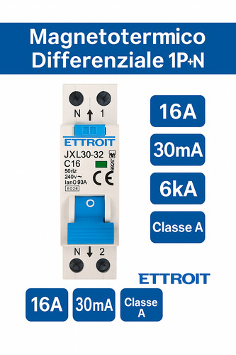 Magnetotermico differenziale - magnetotermico,