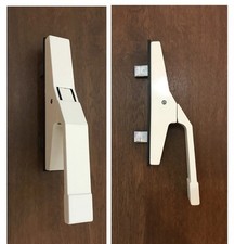 Maniglia Cremonese X Infisso InAlluminio GIESSE Avorio 1013Interasse Cm.13.