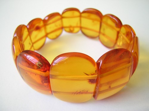 Bracciale ambra naturale - bracciale,