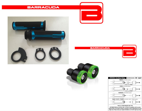 Barracuda manopole blu - manopole,