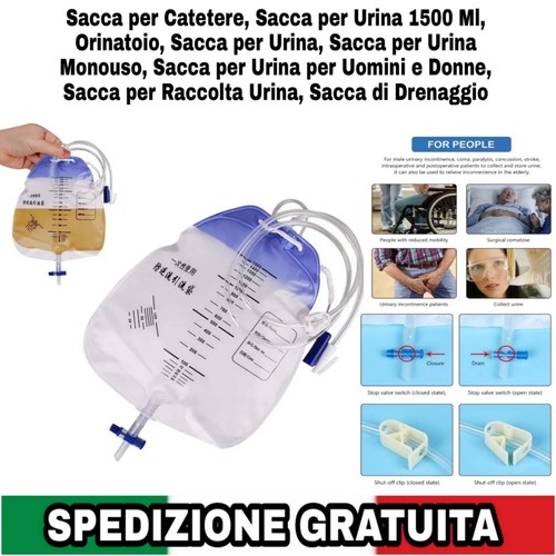 Sacca catetere - sacca, x