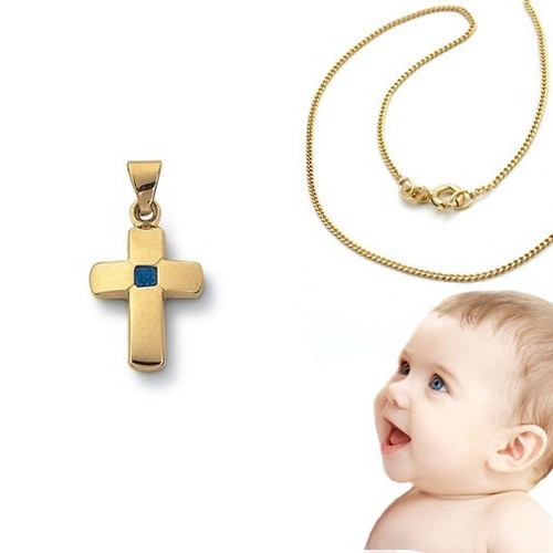 Croce battesimo ragazzo - , pietra