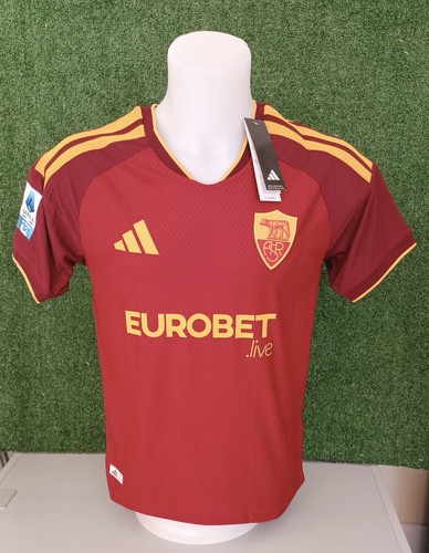 Roma maglia rossa manica - rossa,
