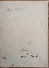 CLAUDIO PER KIKIRIKI'. ASS