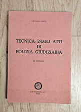 TECNICA DEGLI ATTI DI POLIZIA