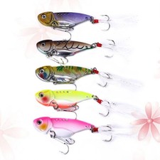  5 PCS Attrezzature Da Pesca Esche Di Alla Simulazione Per in Mare