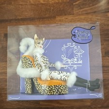 Statuina gatto Barbie gattini