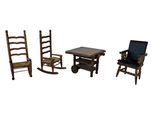 Sedie dondolo vintage - sedie,