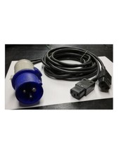 Cavo con spina CEE monofase 16 A - 2 prese VDE. Lunghezza cavo 2,5 m. Usato