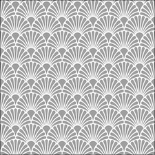 Tovagliolino art deco Argento