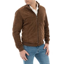 Men's Genuine Suede Bomber