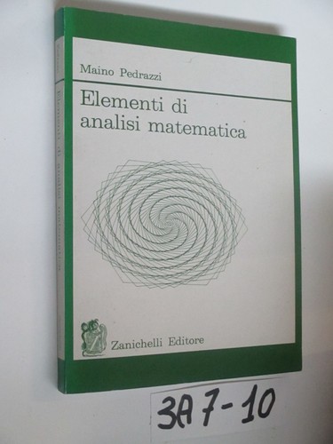 Pedrazzi elementi analisi - pedrazzi, di